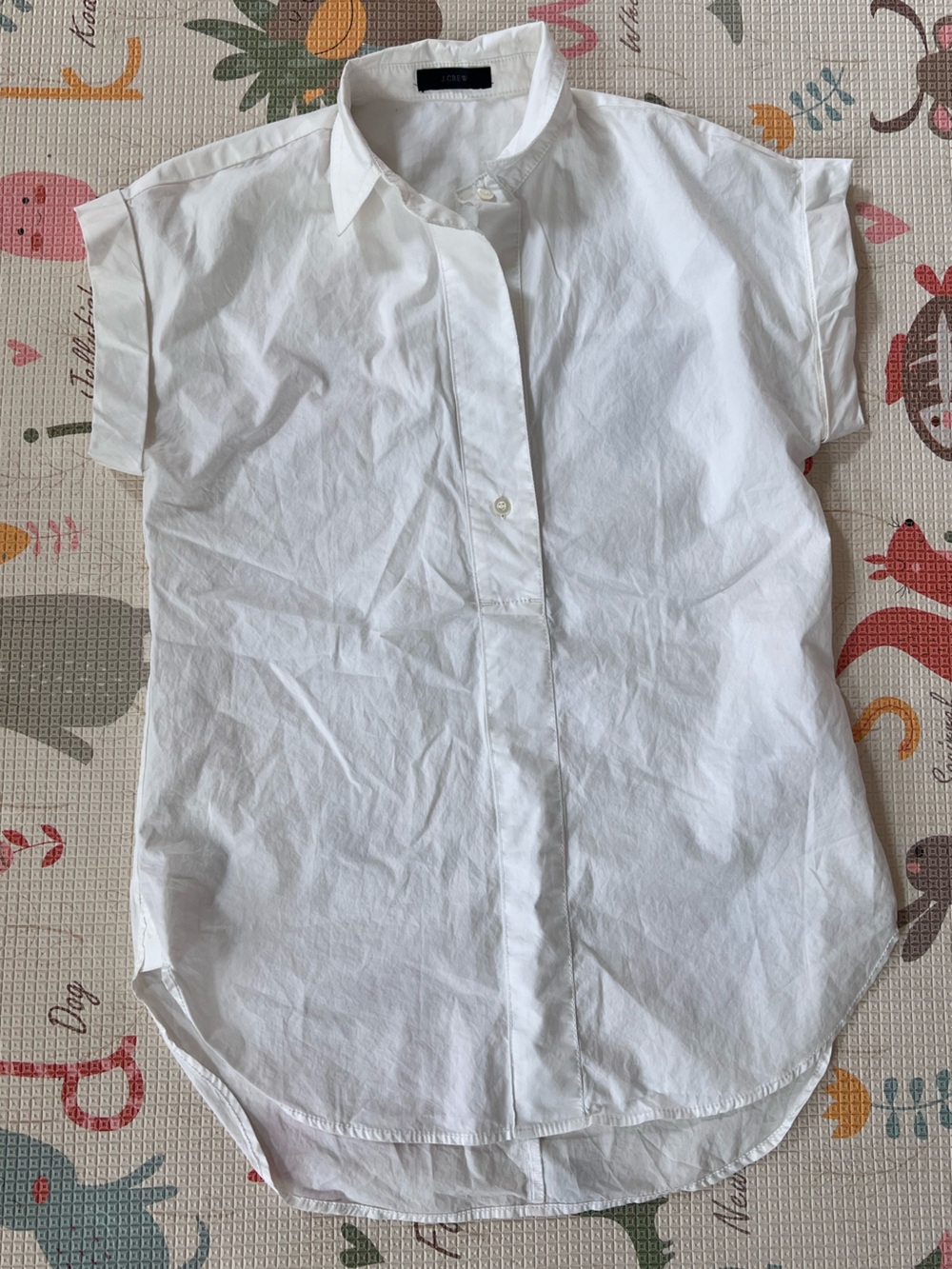 Jcrew Popover white muscle tee